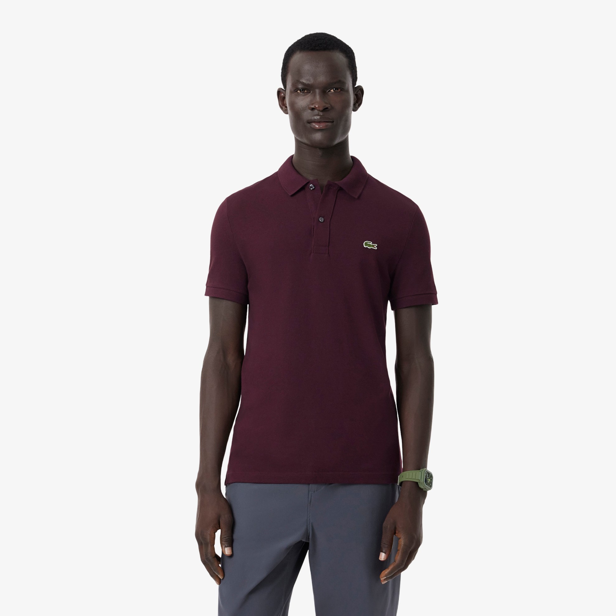 Εικόνα της Ανδρική Polo Μπλούζα Petit Pique Slim Fit