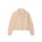 Γυναικείο Oversized Ribbed Polo Collar Φούτερ -3SF8368|LU47