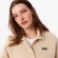 Εικόνα της Γυναικείο Oversized Ribbed Polo Collar Φούτερ 