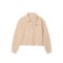 Εικόνα της Γυναικείο Oversized Ribbed Polo Collar Φούτερ 