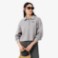 Εικόνα της Γυναικείο Oversized Ribbed Polo Collar Φούτερ 