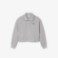 Εικόνα της Γυναικείο Oversized Ribbed Polo Collar Φούτερ 