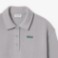 Εικόνα της Γυναικείο Oversized Ribbed Polo Collar Φούτερ 
