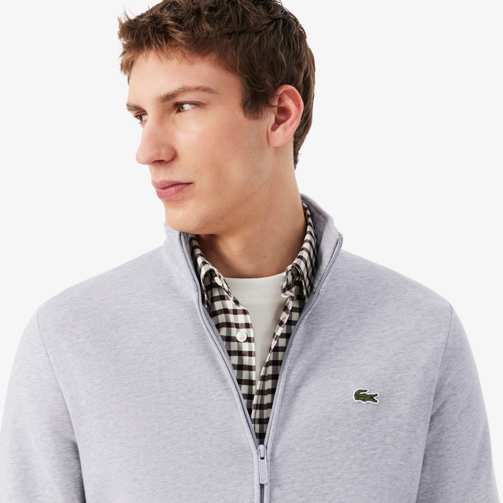 Εικόνα της Ανδρικό Zipped Fleece Φούτερ