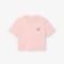 Εικόνα της Γυναικείο Relaxed Fit Badge Accent Βαμβακερό T-shirt