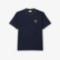 Ανδρικό Made In France Badge Accent Striped T-shirt-3TH8611|LMXQ