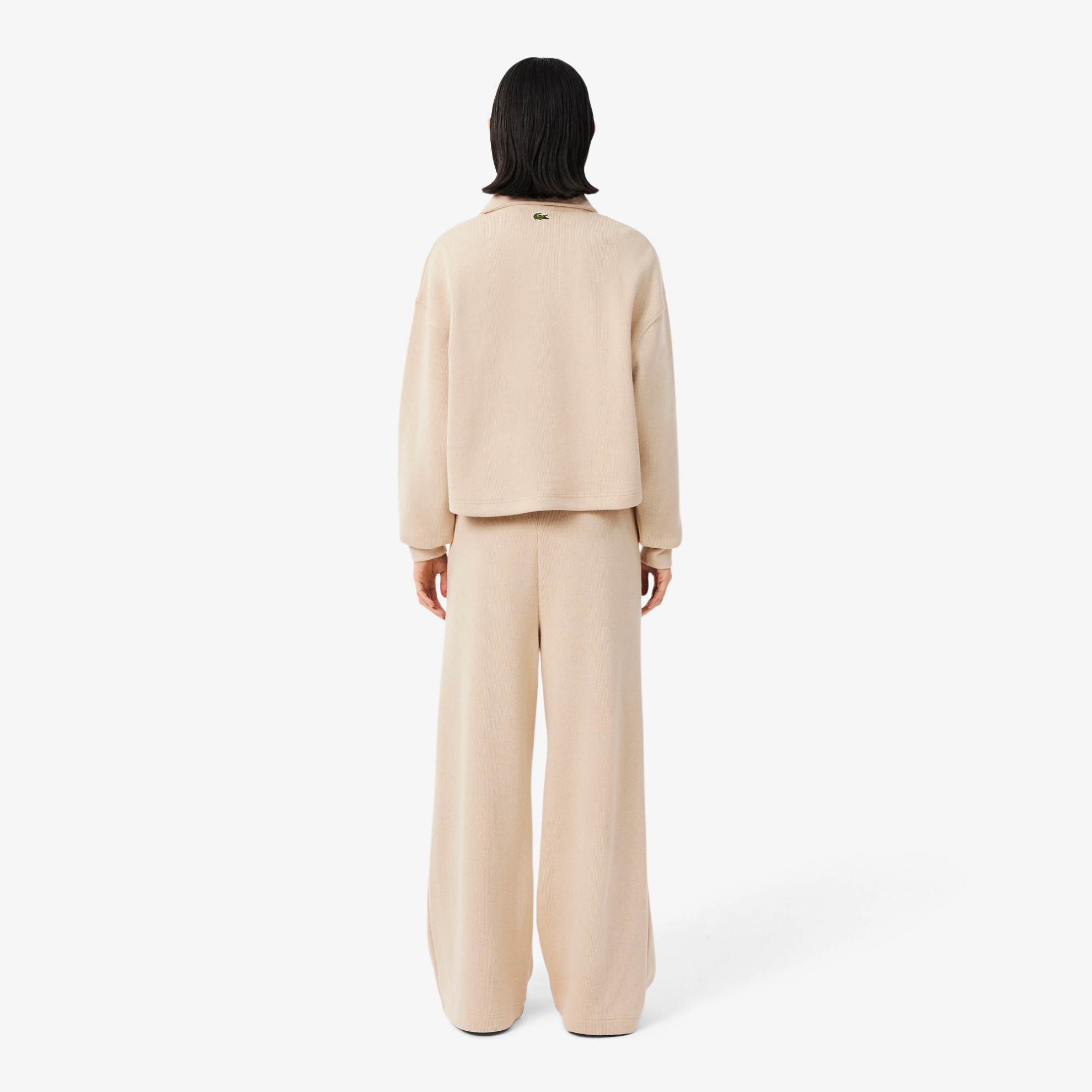 Εικόνα της Γυναικείο Flare Fit Ribbed Παντελόνι Φόρμας 