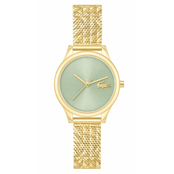 Εικόνα της Γυναικείο Steel Mesh Green Dial Ρολόι