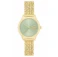 Εικόνα της Γυναικείο Steel Mesh Green Dial Ρολόι