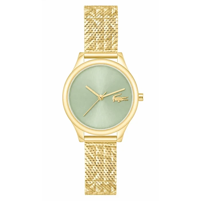 Εικόνα της Γυναικείο Steel Mesh Green Dial Ρολόι