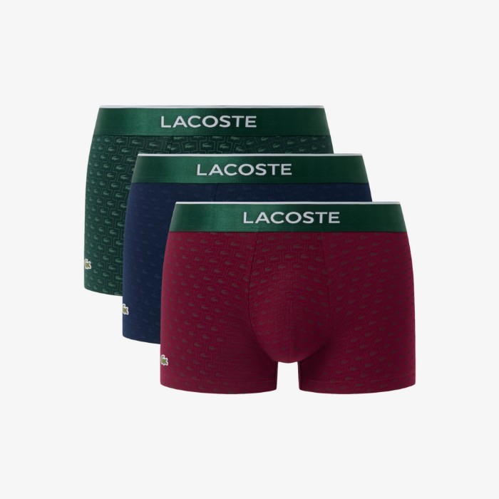 Εικόνα της Ανδρικά 3-Pack Βαμβακερά Trunks