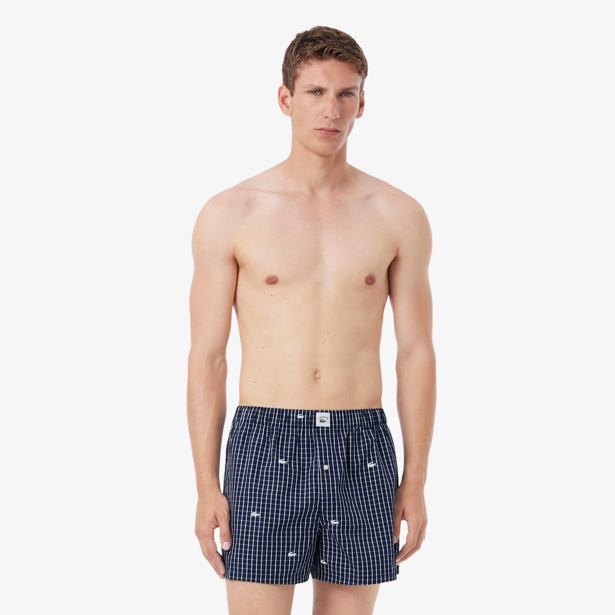 Εικόνα της Ανδρικά 3-Pack Βαμβακερά Poplin Boxers