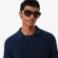 Εικόνα της Ανδρική Classic Fit Cable Knit Βαμβακερή Polo Μπλούζα 