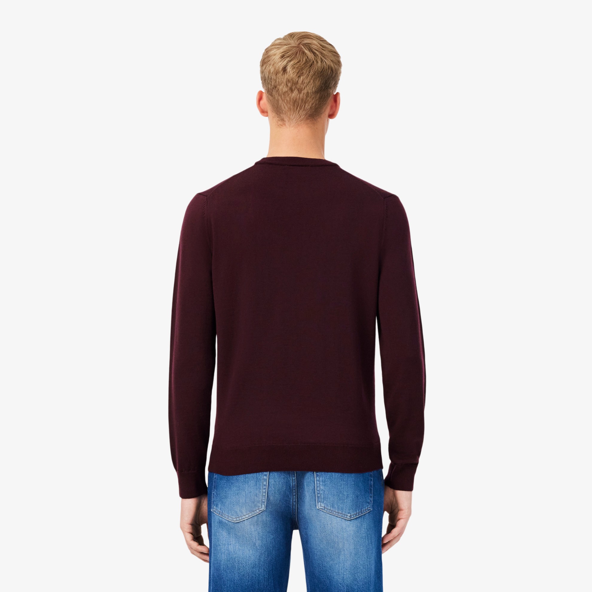 Εικόνα της Ανδρικό Crew Neck Πουλόβερ από Μαλλί Merino
