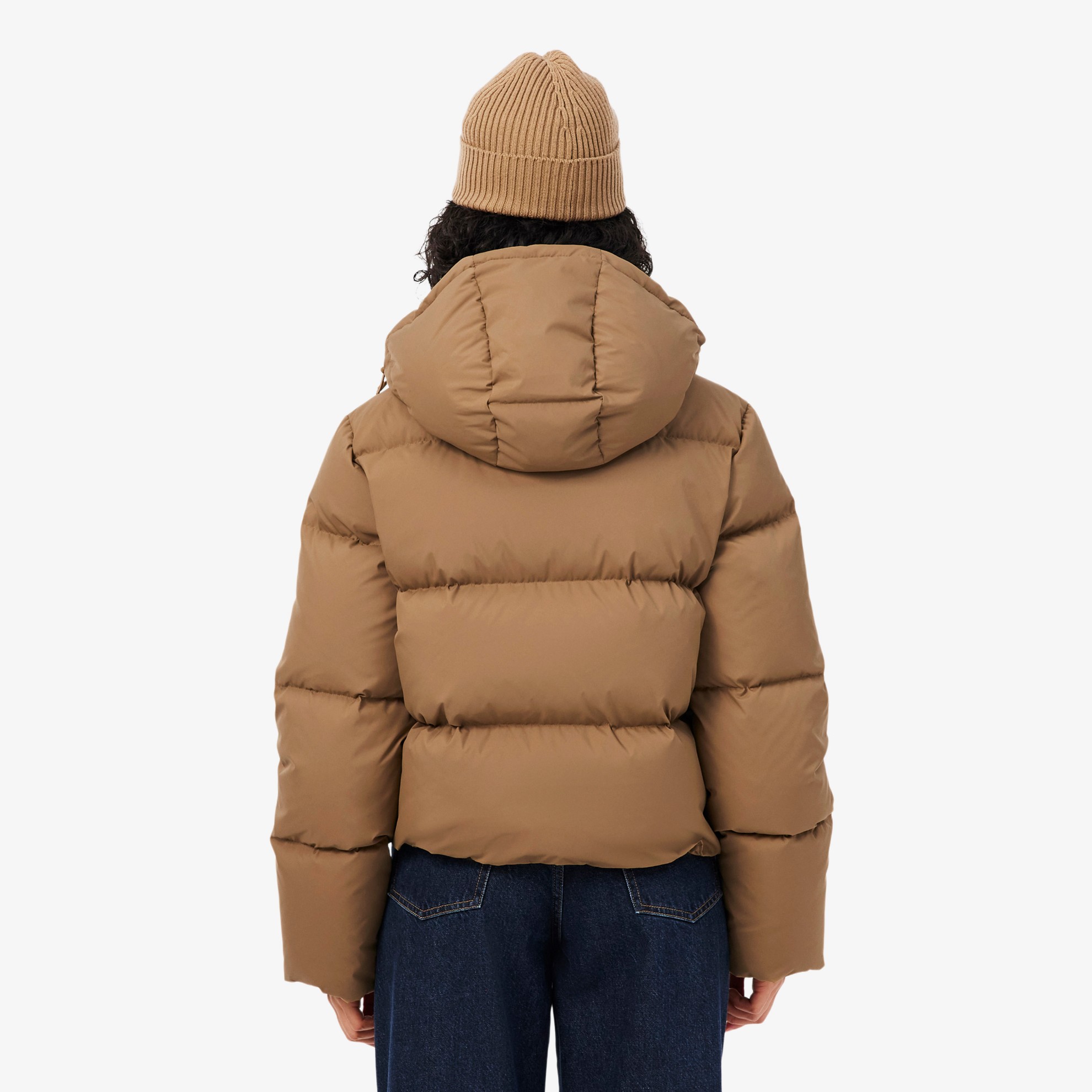 Εικόνα της Γυναικείο Water-Repellent Hooded Down Jacket