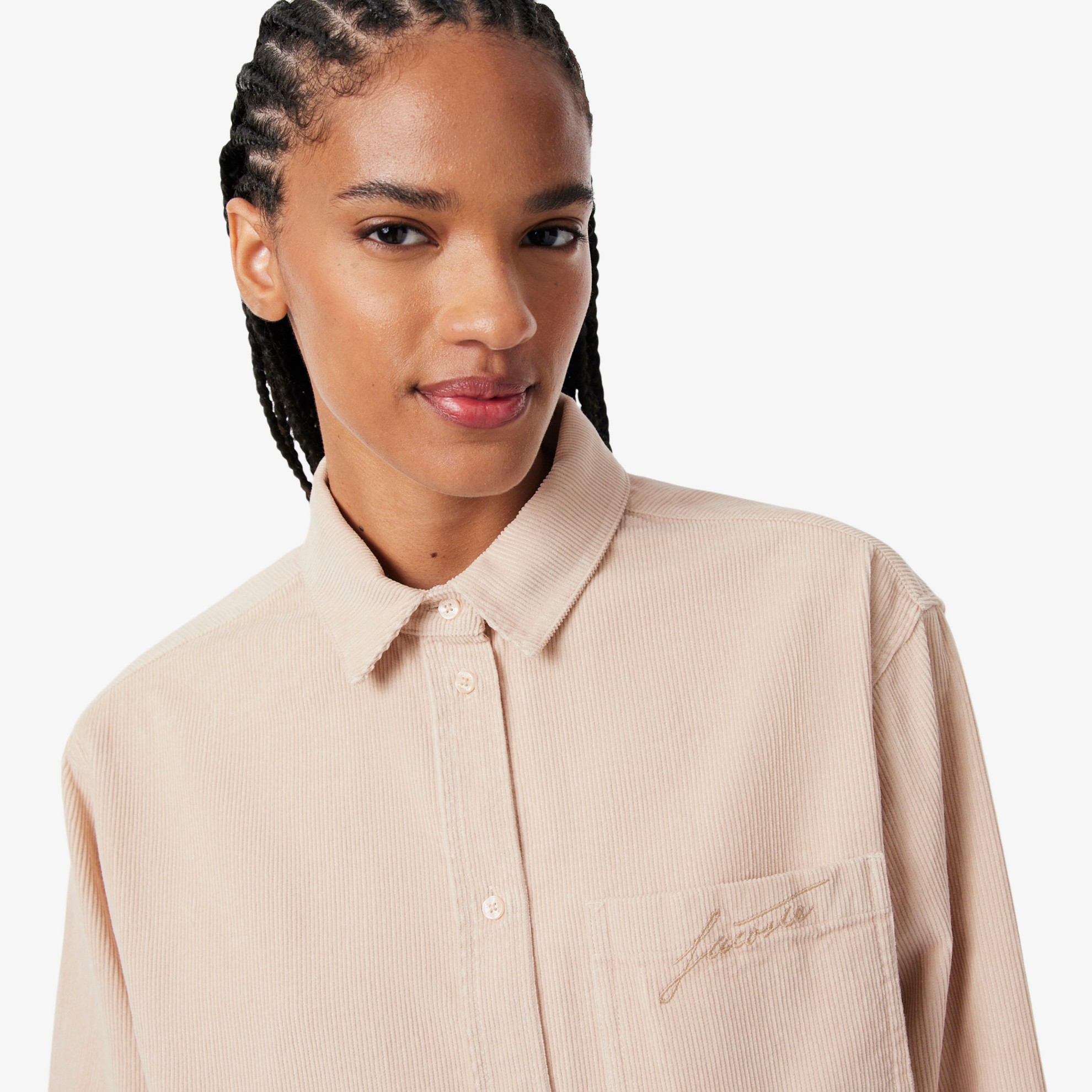 Εικόνα της Γυναικείο Oversized Corduroy Overshirt