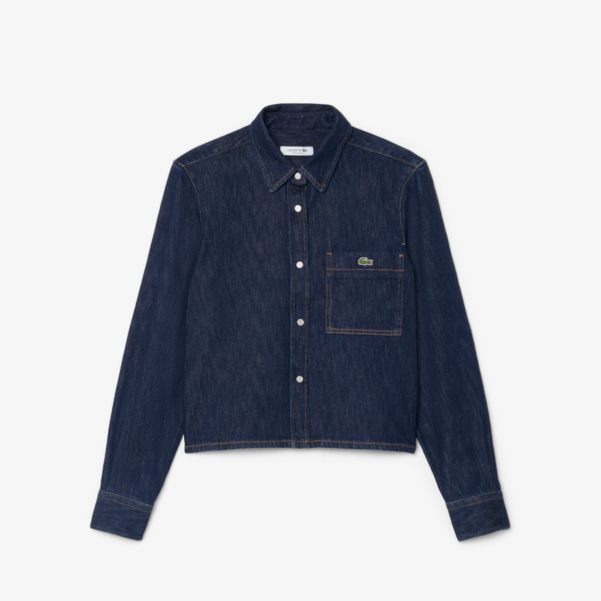 Εικόνα της Γυναικείο Regular Fit Lightweight Denim Πουκάμισο
