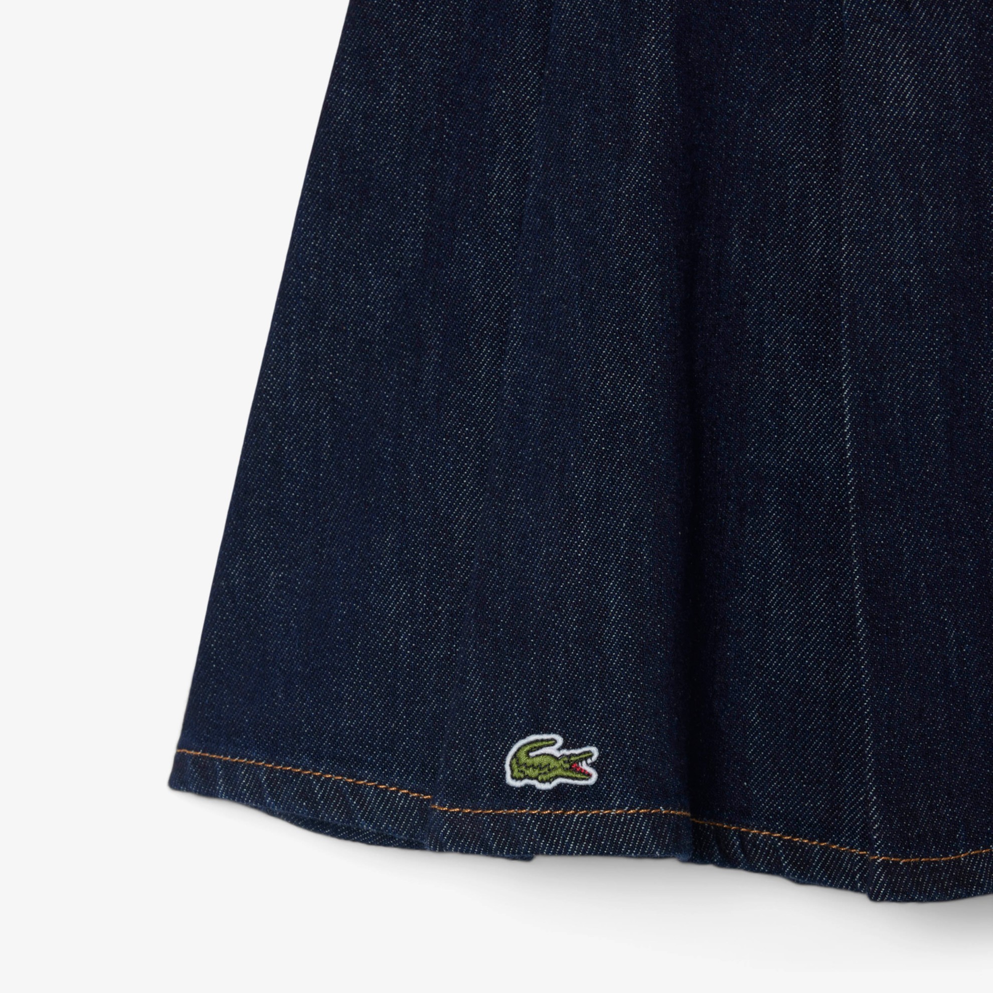 Εικόνα της Γυναικεία Short Pleated Denim Φούστα