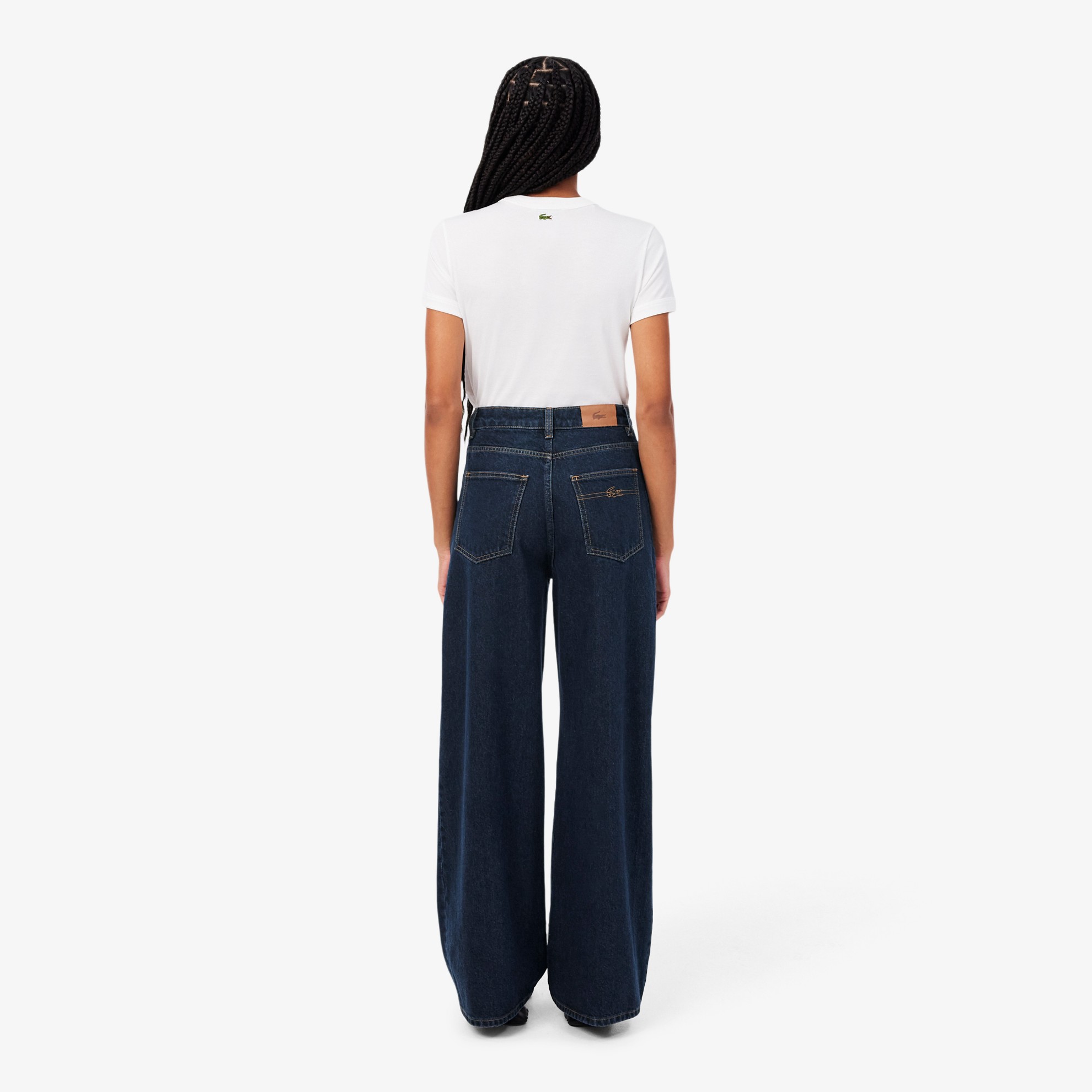Εικόνα της Γυναικείο Wide Fit High Waist Jeans