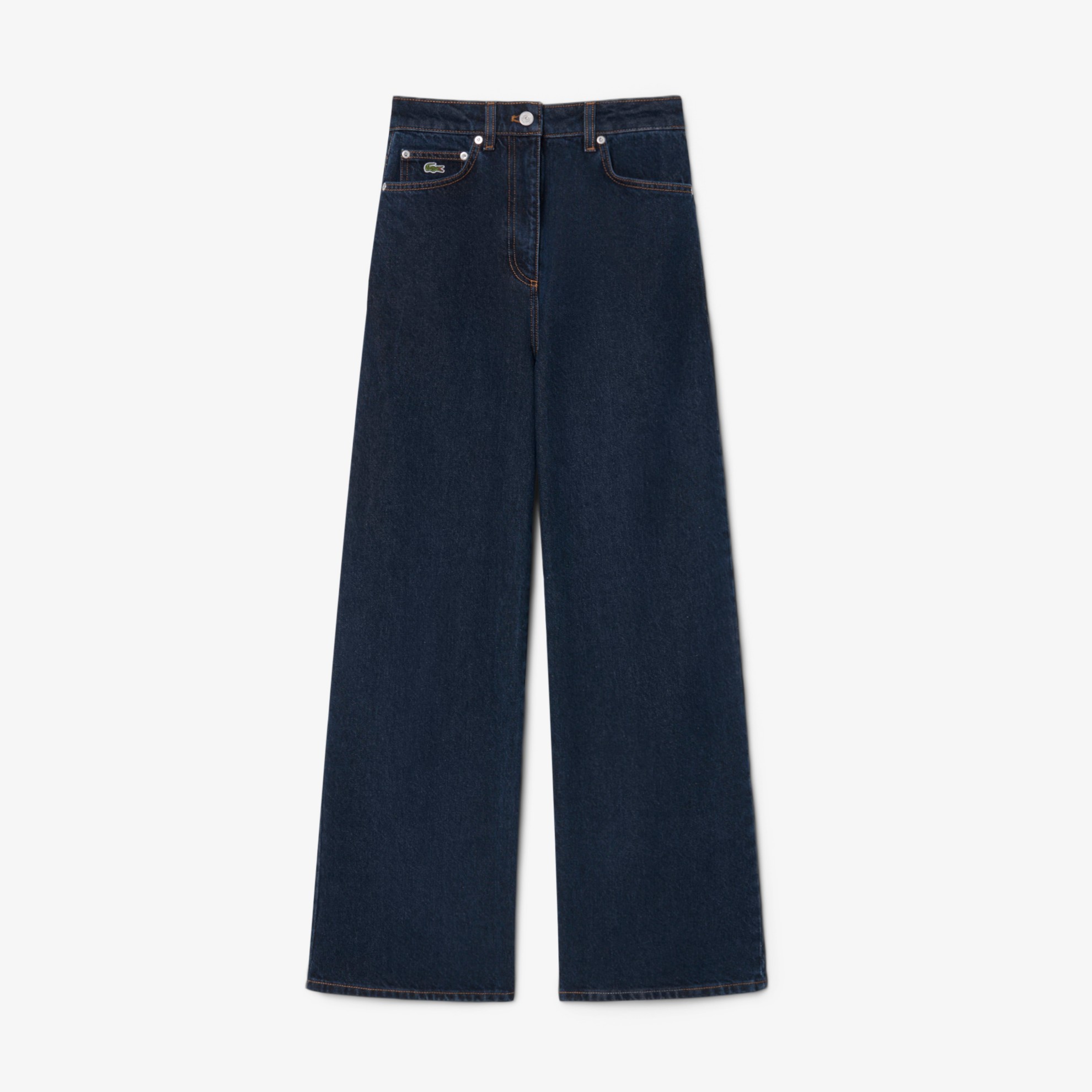Εικόνα της Γυναικείο Wide Fit High Waist Jeans