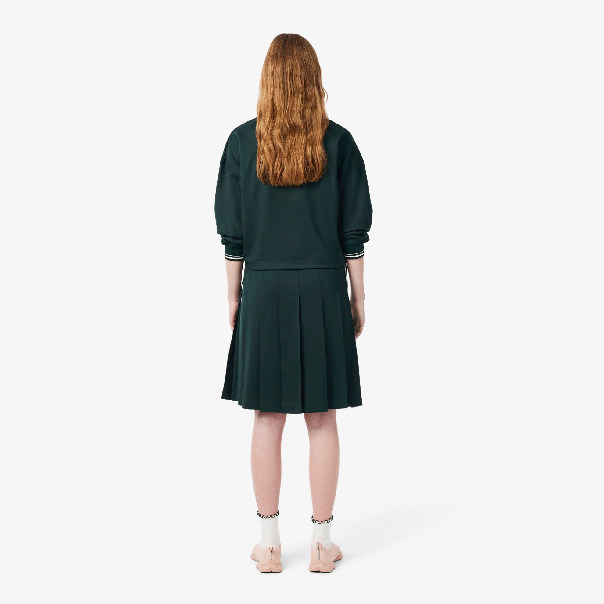 Εικόνα της Γυναικεία Pleated Interlock Piqué Φούστα