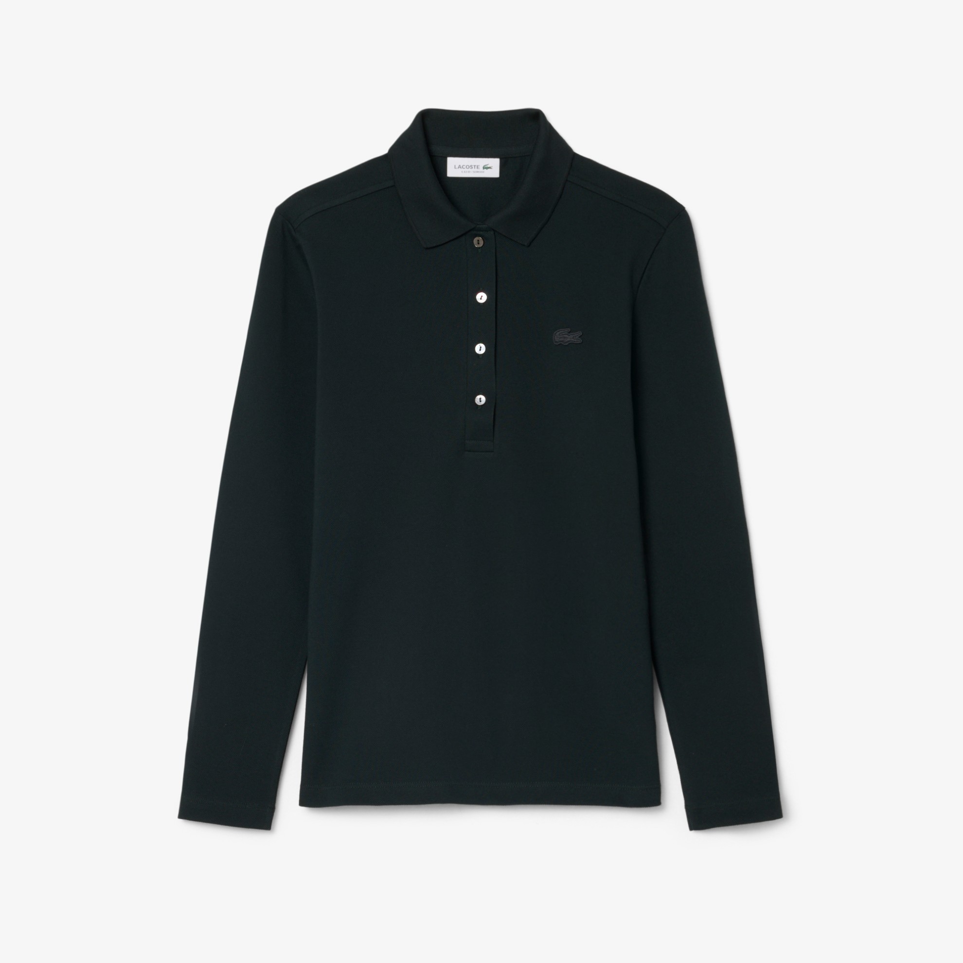 Εικόνα της Γυναικεία Stretch Piqué Lacoste Polo Μπλούζα Slim fit