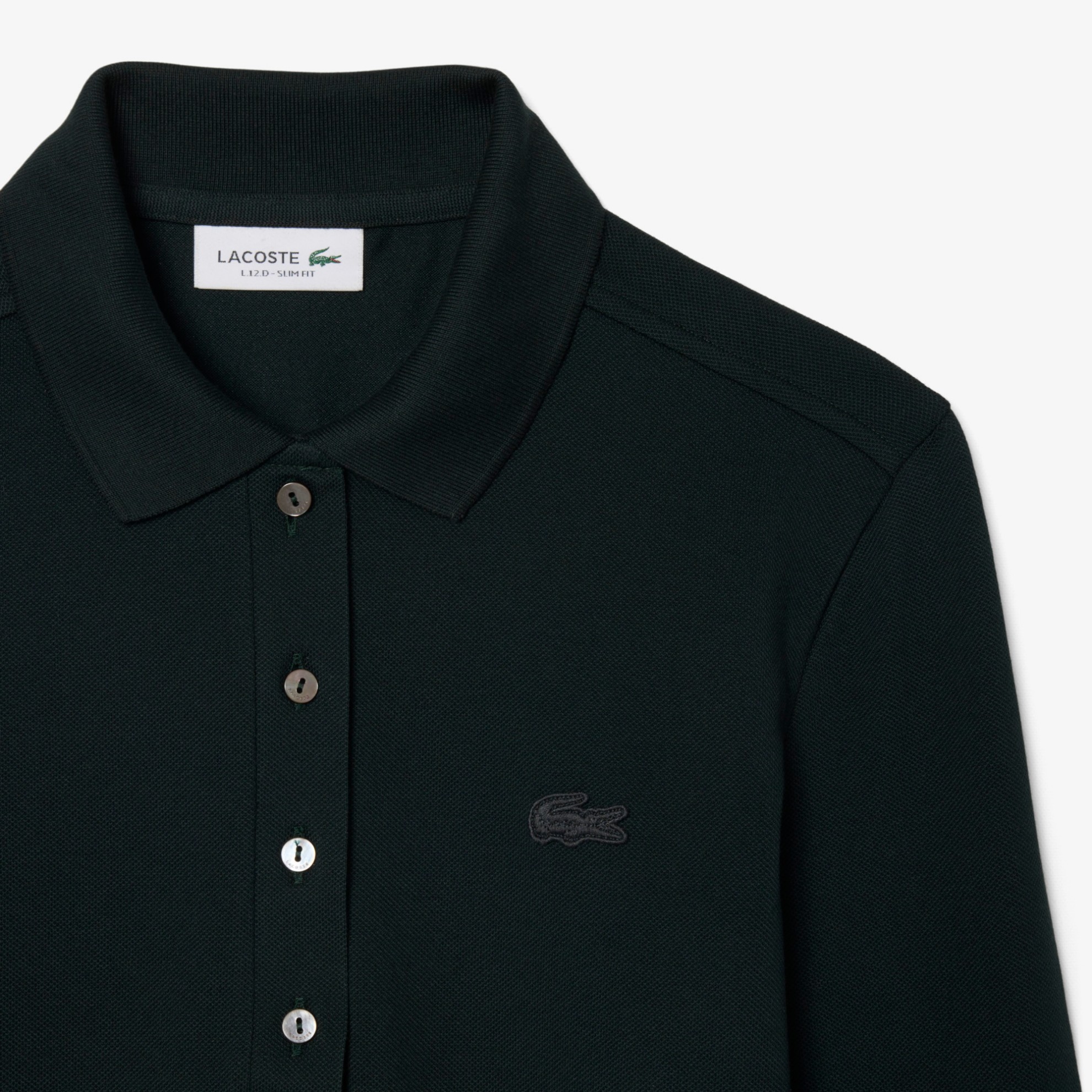 Εικόνα της Γυναικεία Stretch Piqué Lacoste Polo Μπλούζα Slim fit