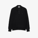 Ανδρικό Cashmere Blend Polo Collar Πουλόβερ