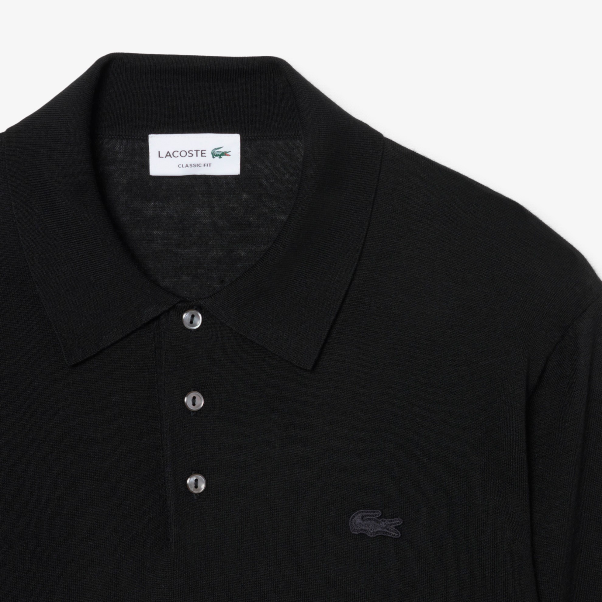 Εικόνα της Ανδρικό Cashmere Blend Polo Collar Πουλόβερ