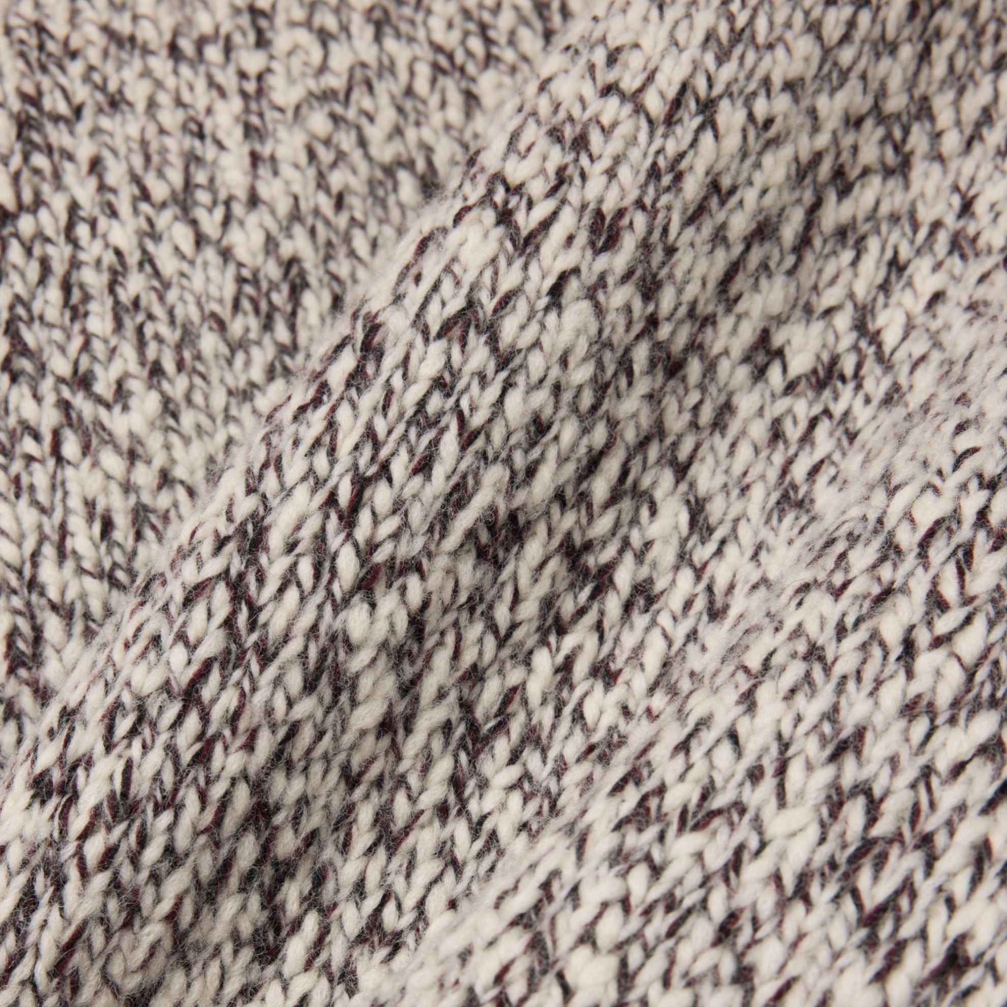 Εικόνα της Γυναικείο High Neck Mercerized Wool Knit Πουλόβερ