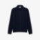 Εικόνα της Ανδρικό Fluid Ribbed Polo Collar Cardigan